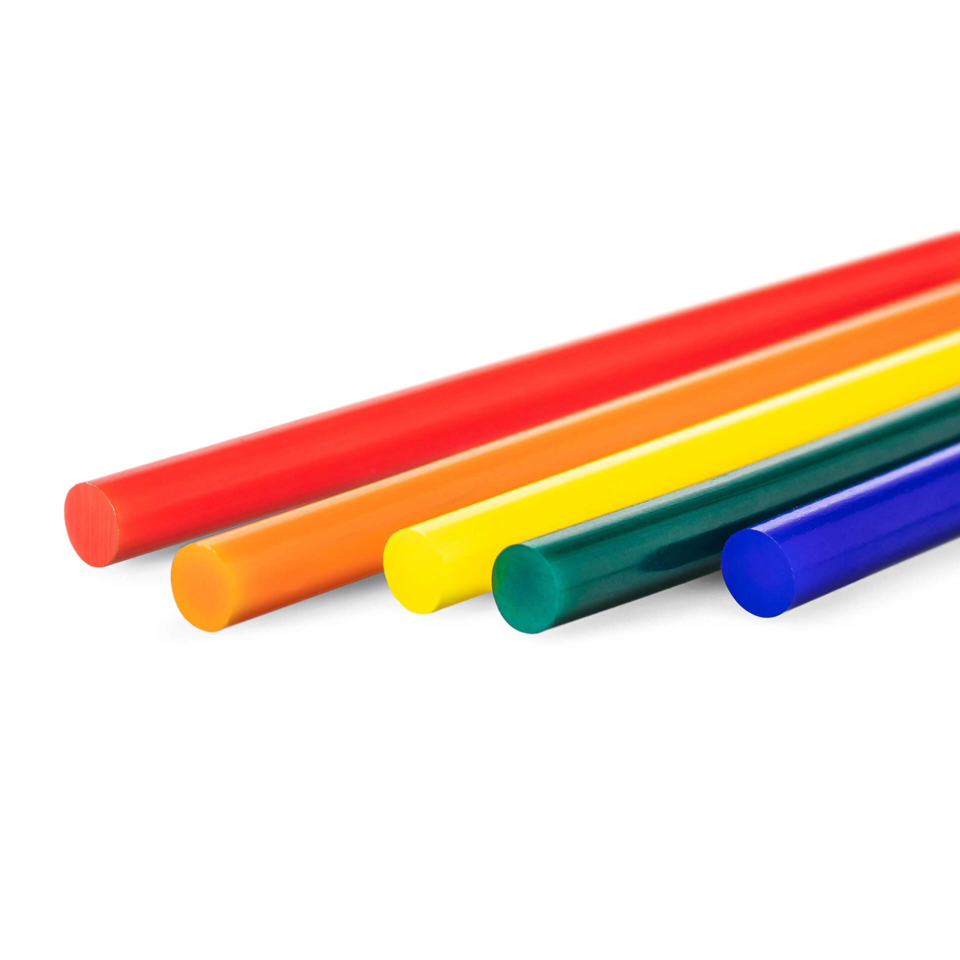 Buntes Heissklebestifte-Set mit 50 Stk. in 7 mm Stärke. Ideal für Bastelarbeiten und kreative Projekte. Leuchtende Farben für vielseitige Anwendungen.