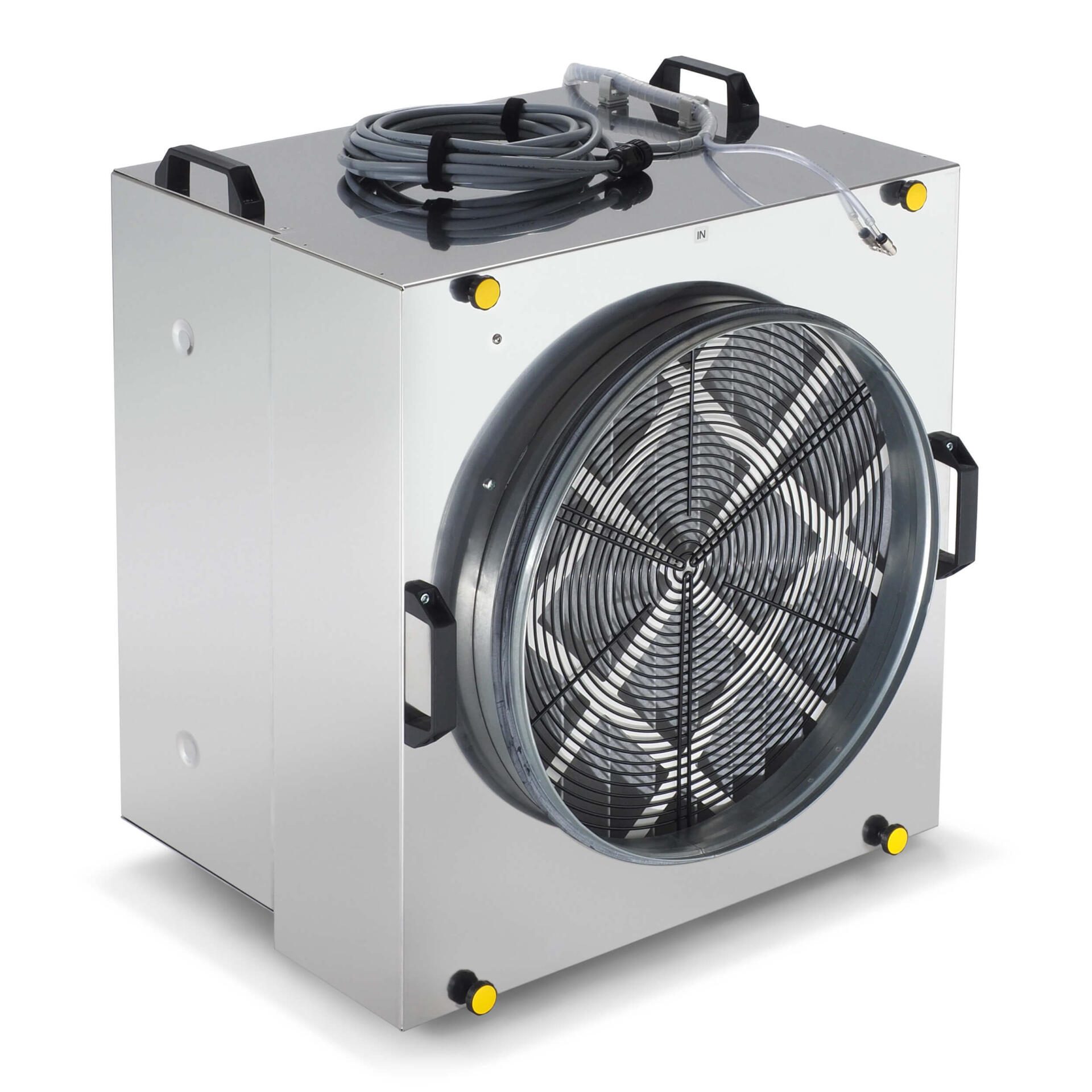 TTR 610 Filterbox: Professionelle Luftreinigung. Robuste Filterbox mit leistungsstarkem Ventilator für saubere Luft in Industrie und Gewerbe.