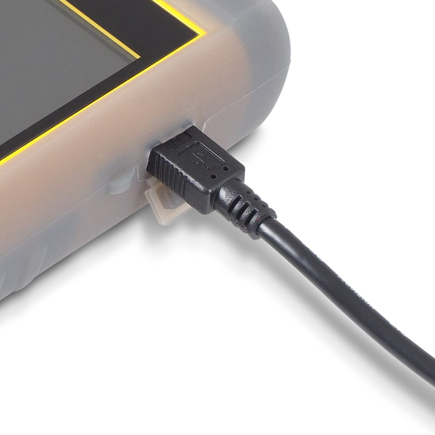 Silikon-Schutzhülle für T3000, T660, T610, T510, T260, T210 mit USB-Kabel. Robust und schützend für Messgeräte. Ideal für Handwerker.