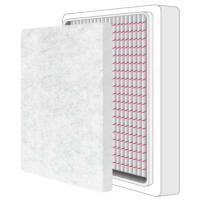 AirgoClean One F7 Vorfilter: Illustration des Filtersystems. Optimal für saubere Luft, filtert Staub und Allergene. Ideal für Allergiker.