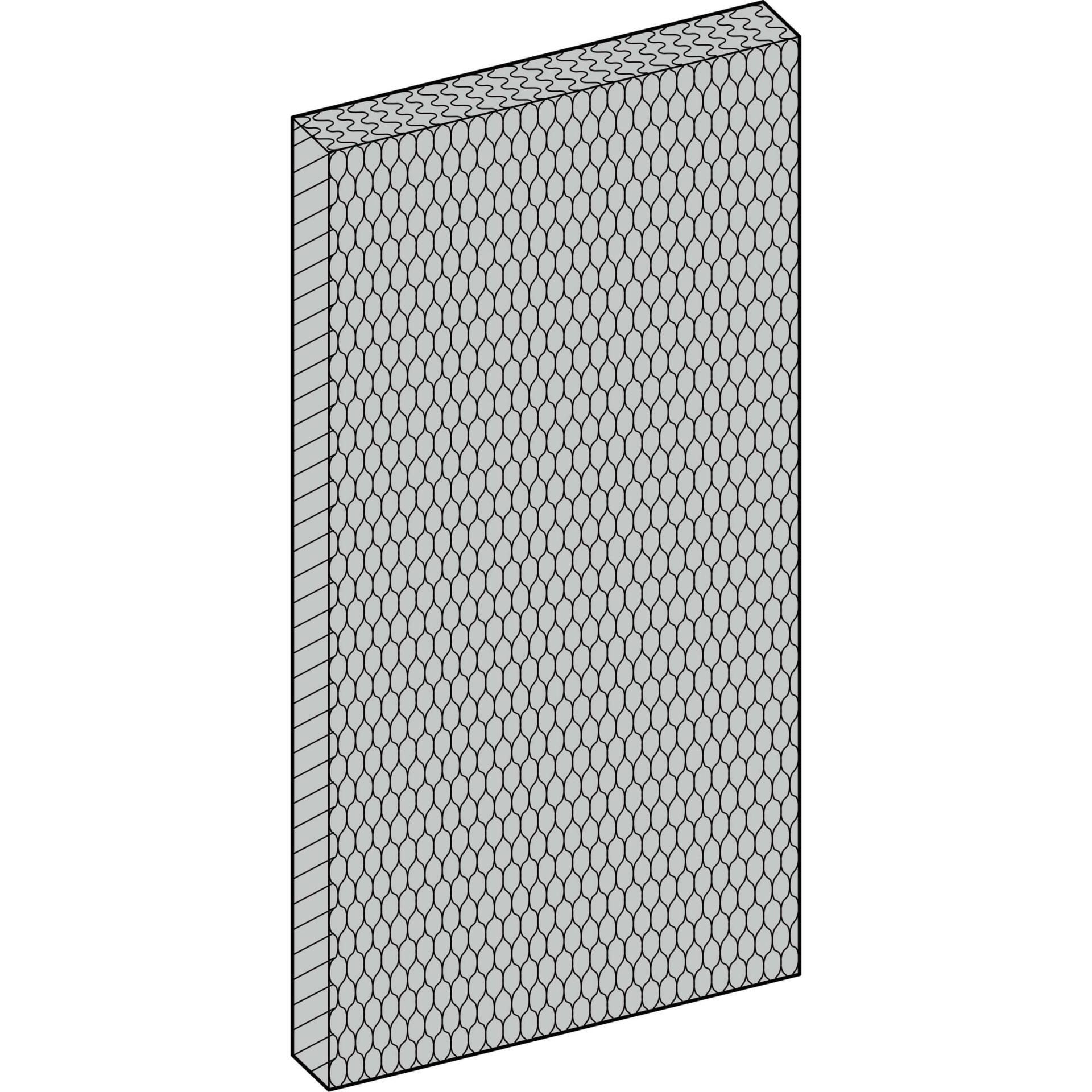 PAE-22 Verdunstungsfilter: Detailaufnahme des Filters. Optimal für Luftbefeuchtung und Kühlung, für ein angenehmes Raumklima.