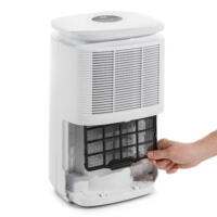 Luftfilter für TTK 30 E: Nahaufnahme des Filters, der in den Luftentfeuchter eingesetzt wird. Saubere Luft für ein gesundes Raumklima.