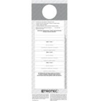 Ozon-Warntafel: Trotec Warnschild zur Kennzeichnung von Ozonquellen. Sicherheits- und Warnhinweise für den sicheren Umgang. ZZ7000275_Ozon-Warntafel